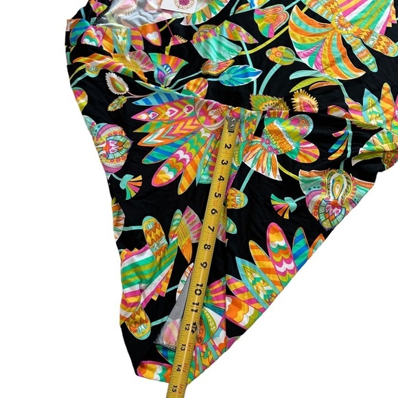 NWT Trina Turk “Tahitian Floral”Coverup Tunic Dress Size XS - Picture 13 of 17